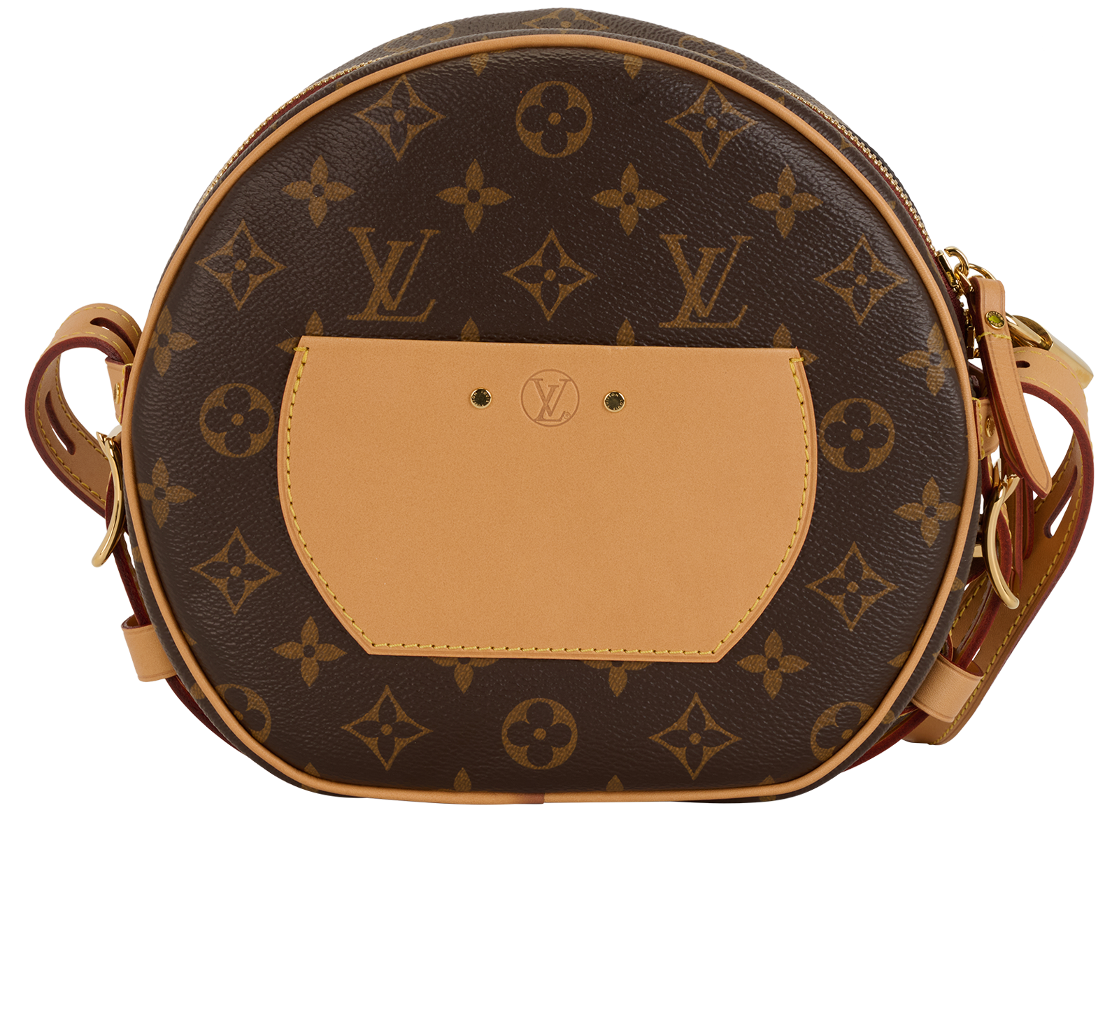 Boite Chapeau Souple PM, &pound;1,100, Handbags, Brown, Canvas, Back view